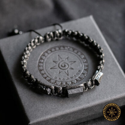 Bransoletka Ochronna Turmalin Czarny Męska Amulet Bransoleta