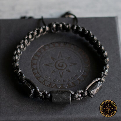 Bransoletka Ochronna Turmalin Czarny Męska Amulet Bransoleta - obrazek 6
