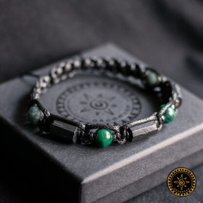 Bransoletka Byk Zodiak Męska dla Byka Bransoleta Amulet Talizman - obrazek 4