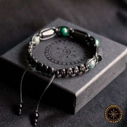 Bransoletka Byk Zodiak Męska dla Byka Bransoleta Amulet Talizman - obrazek 5