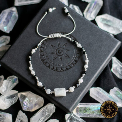 Bransoletka Księżyc Moc Intuicji Równowagi Amulet Talizman - obrazek 2