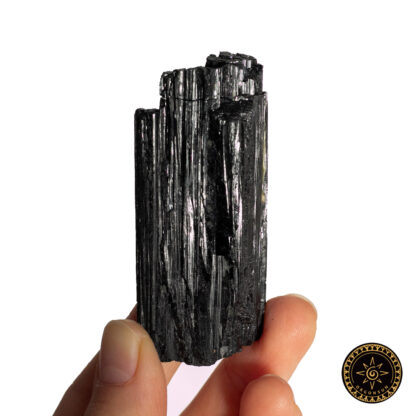 Turmalin Czarny Surowy 64g 6,5cm Mozambik