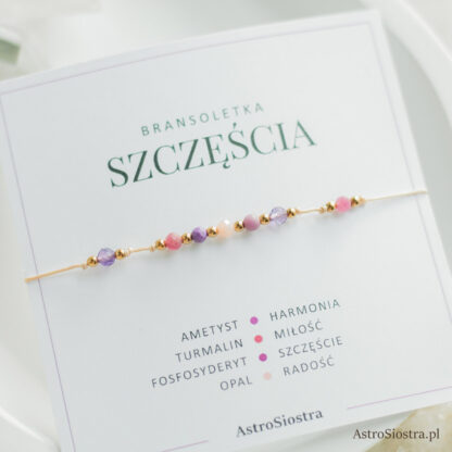 Bransoletka Szczęścia Harmonia Miłość Radość - obrazek 4