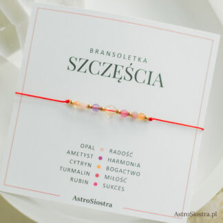Bransoletka Szczęścia Bogactwo Sukces Miłość