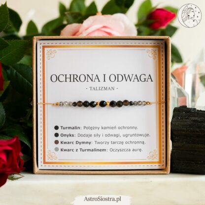 Bransoletka Ochrona i Odwaga Talizman Amulet Ochronny