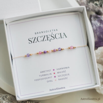 Bransoletka Szczęścia Harmonia Miłość Radość