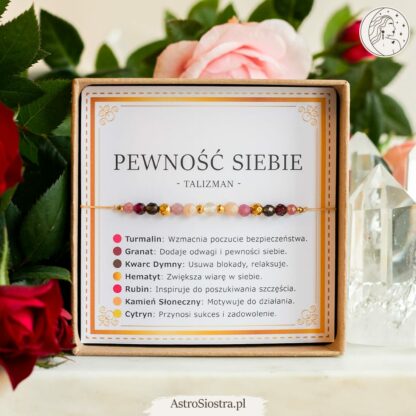 Bransoletka Pewność Siebie Talizman Amulet
